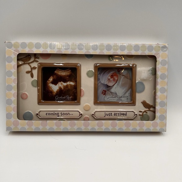 Other - Grasslands Road Sonogram and newborn picture frame. Size 12 1/4" x 6".  Pic 3x3